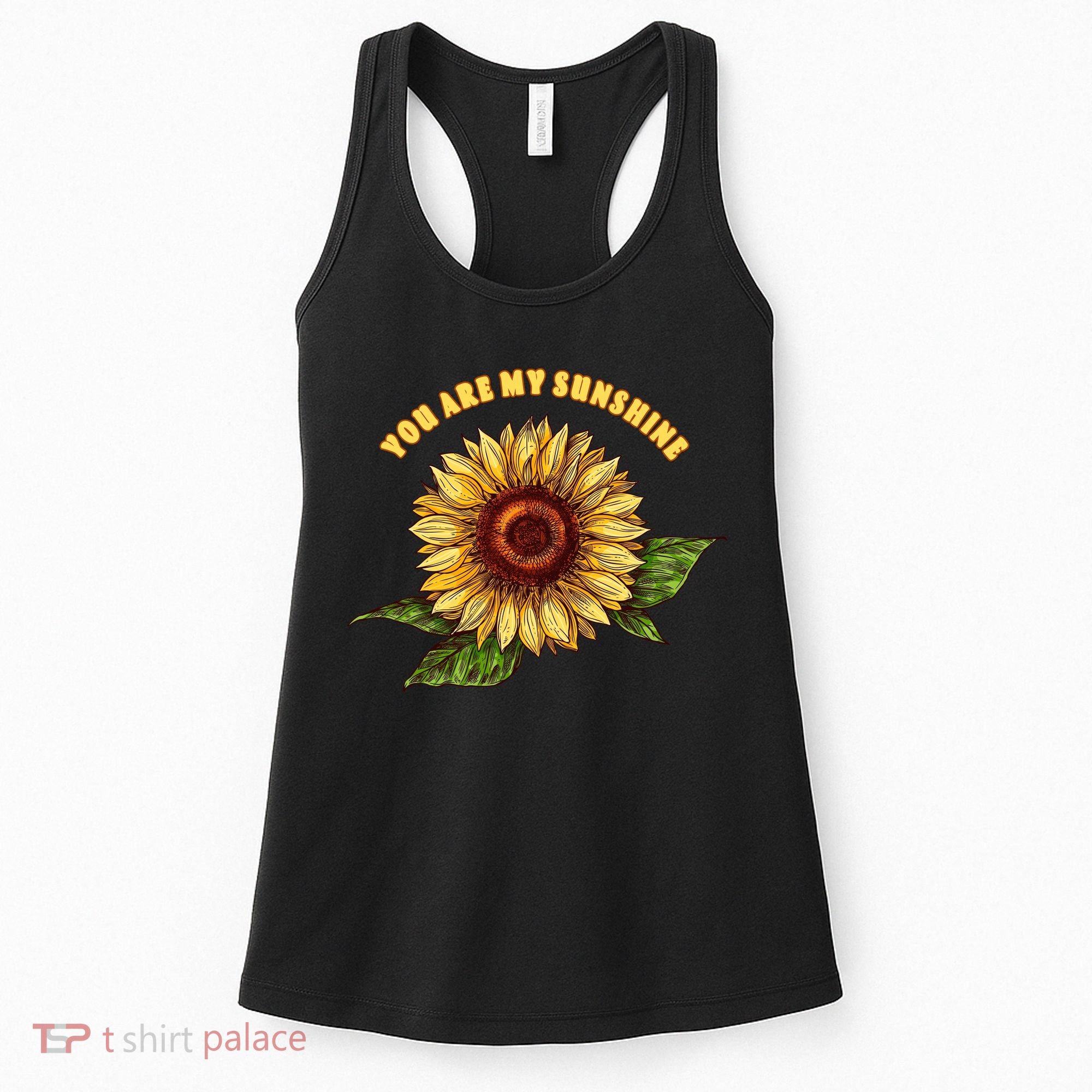 Sunflower You Are My Sunshine Women's Tank Top