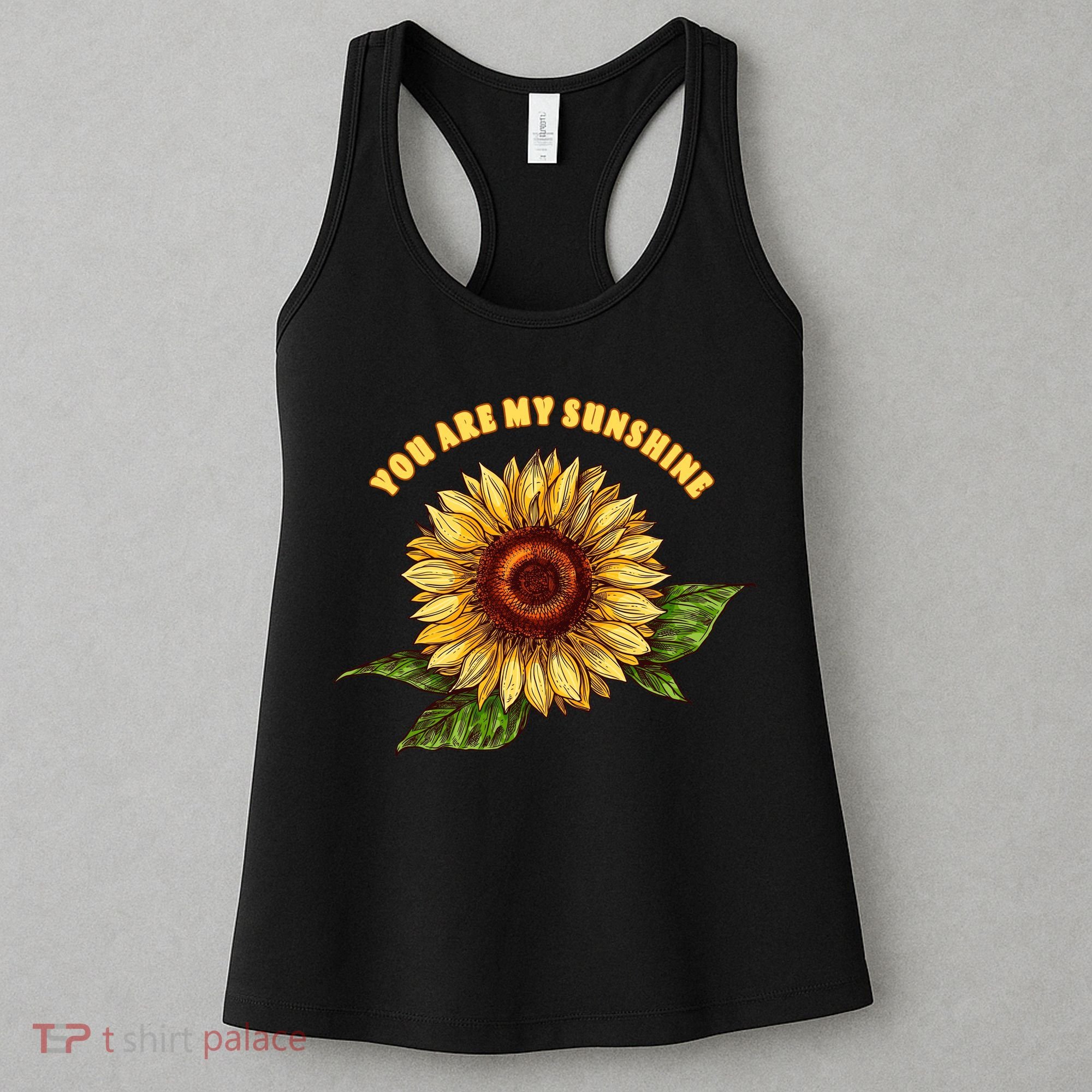 Sunflower You Are My Sunshine Women's Tank Top