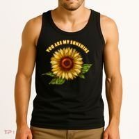 Sunflower You Are My Sunshine Tank Top thumb 3