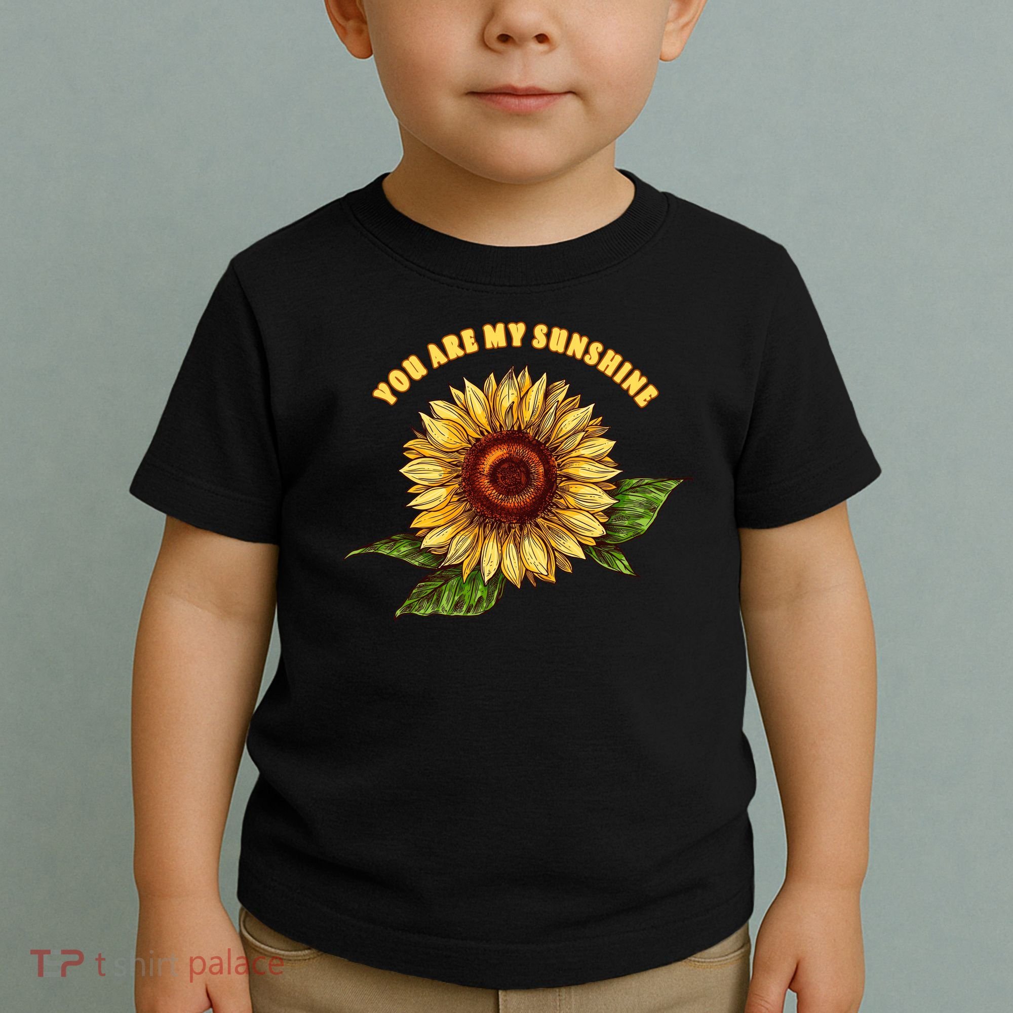 Sunflower You Are My Sunshine Toddler T-Shirt