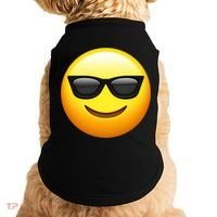 Sunglasses Emoji Cool Smiley Doggie Tank thumb 0