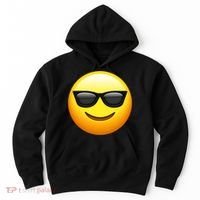 Sunglasses Emoji Cool Smiley Hoodie thumb 0