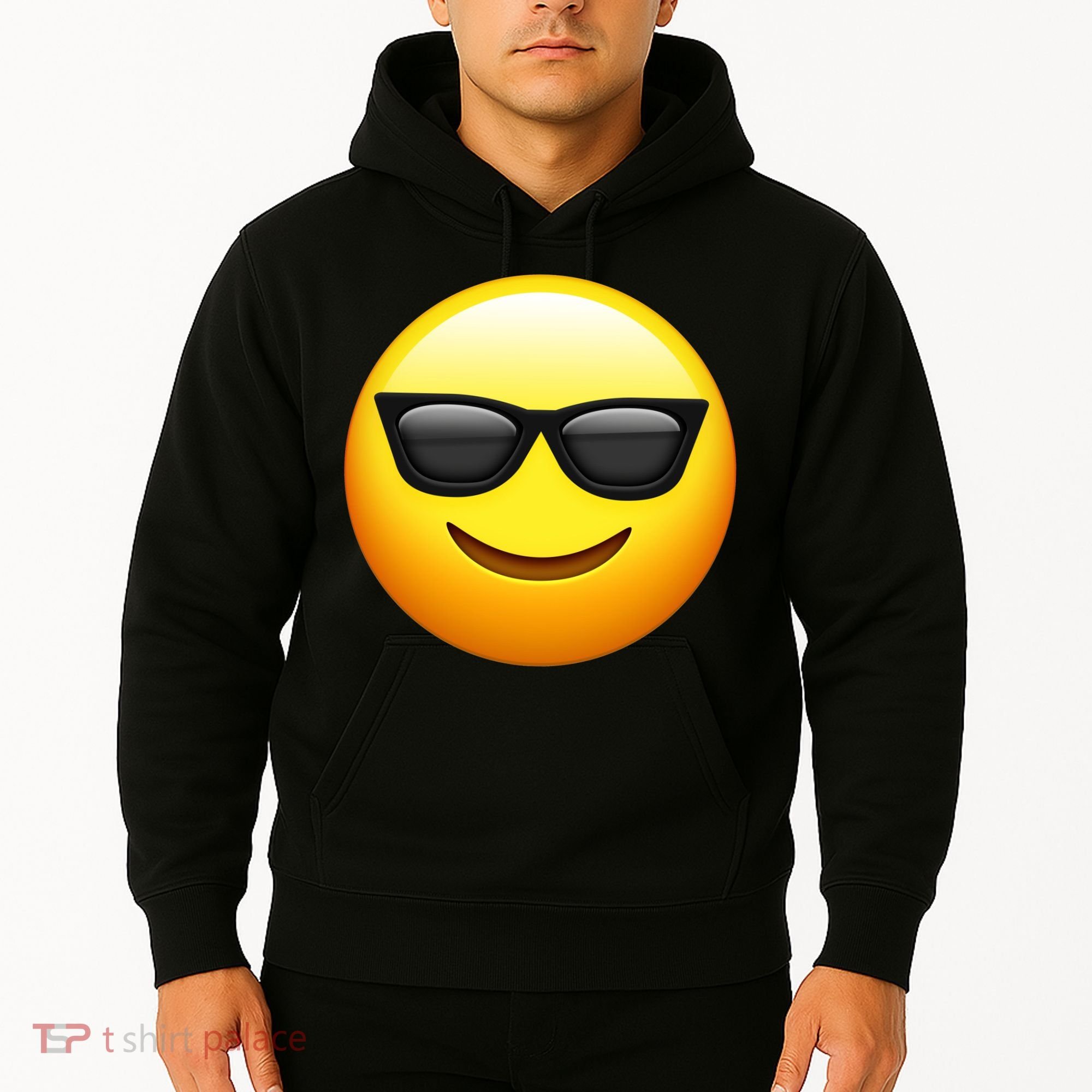 Sunglasses Emoji Cool Smiley Hoodie