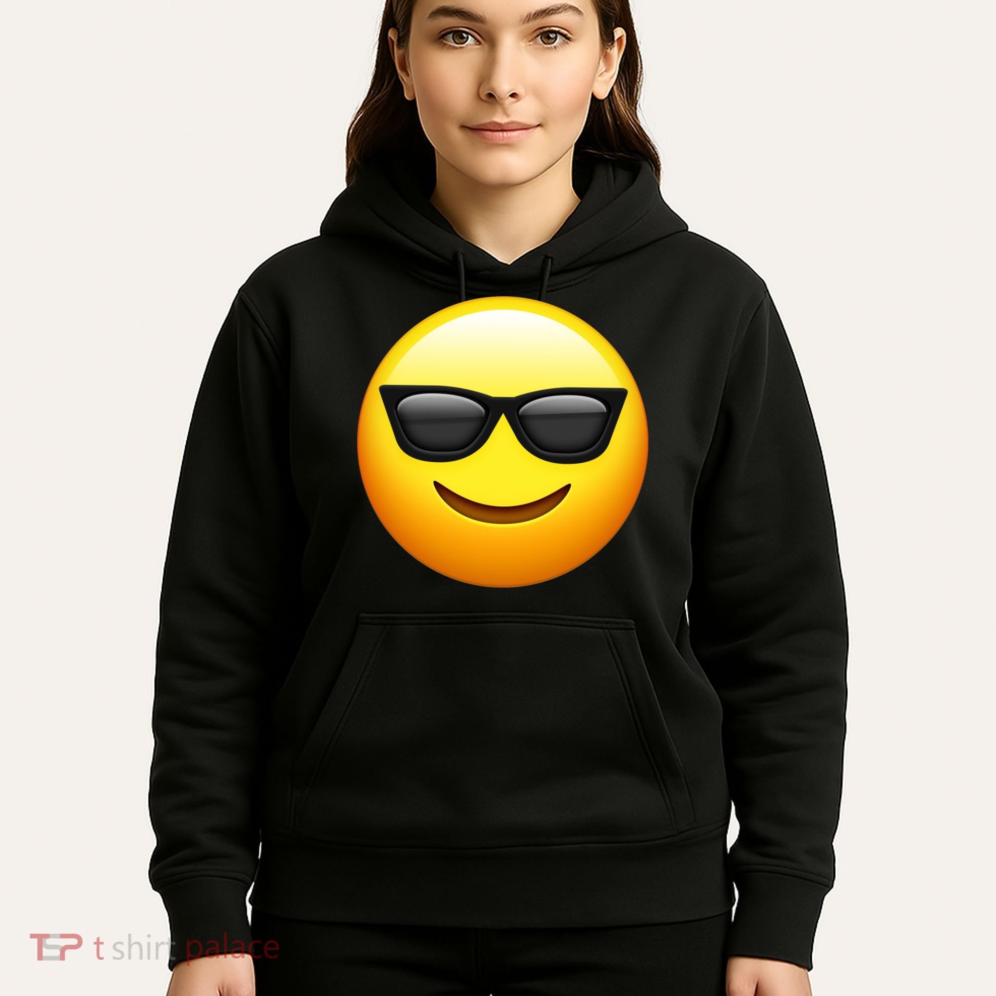 Sunglasses Emoji Cool Smiley Hoodie