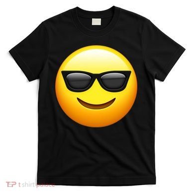 Sunglasses Emoji Cool Smiley T-Shirt