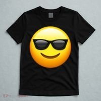 Sunglasses Emoji Cool Smiley T-Shirt thumb 5