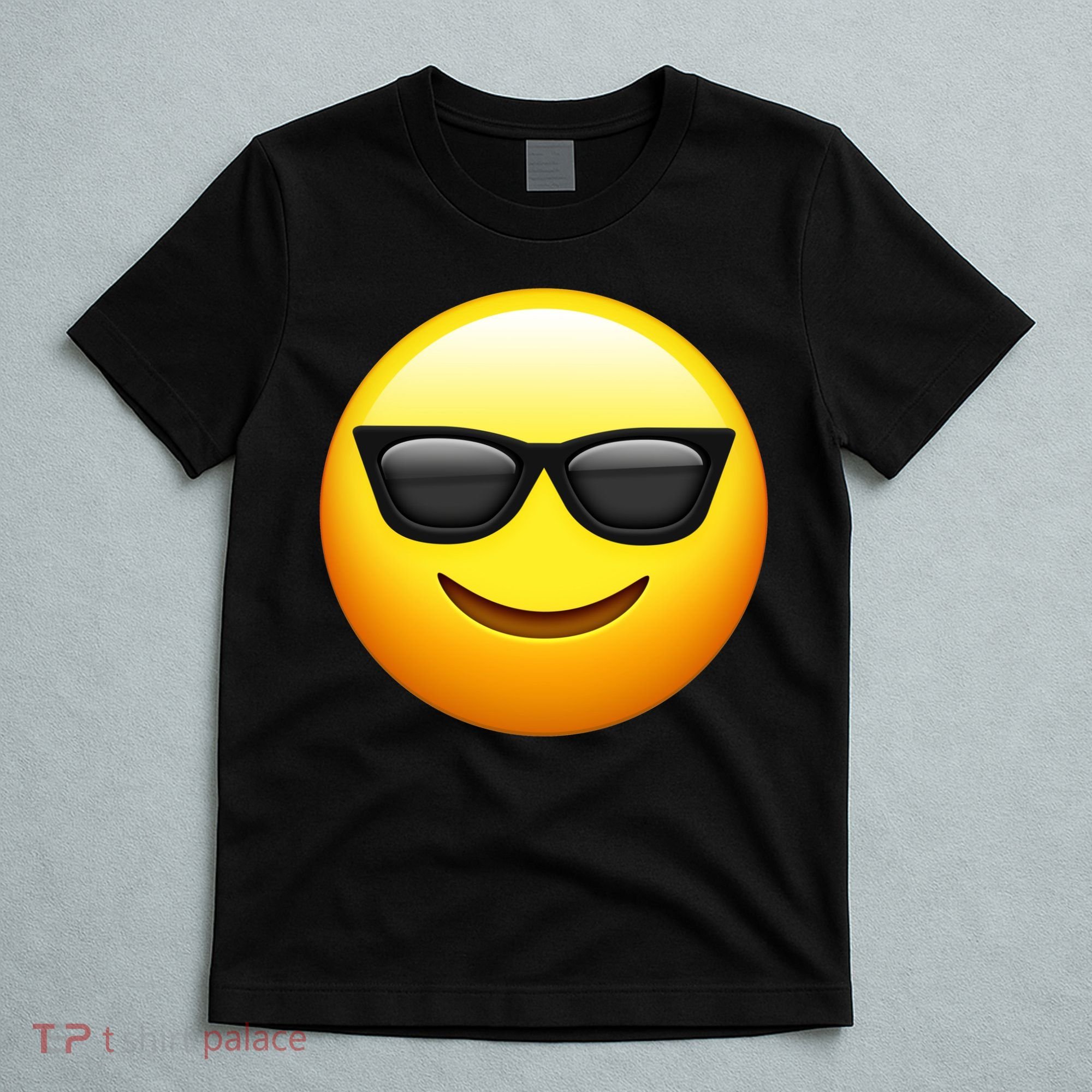 Sunglasses Emoji Cool Smiley T-Shirt