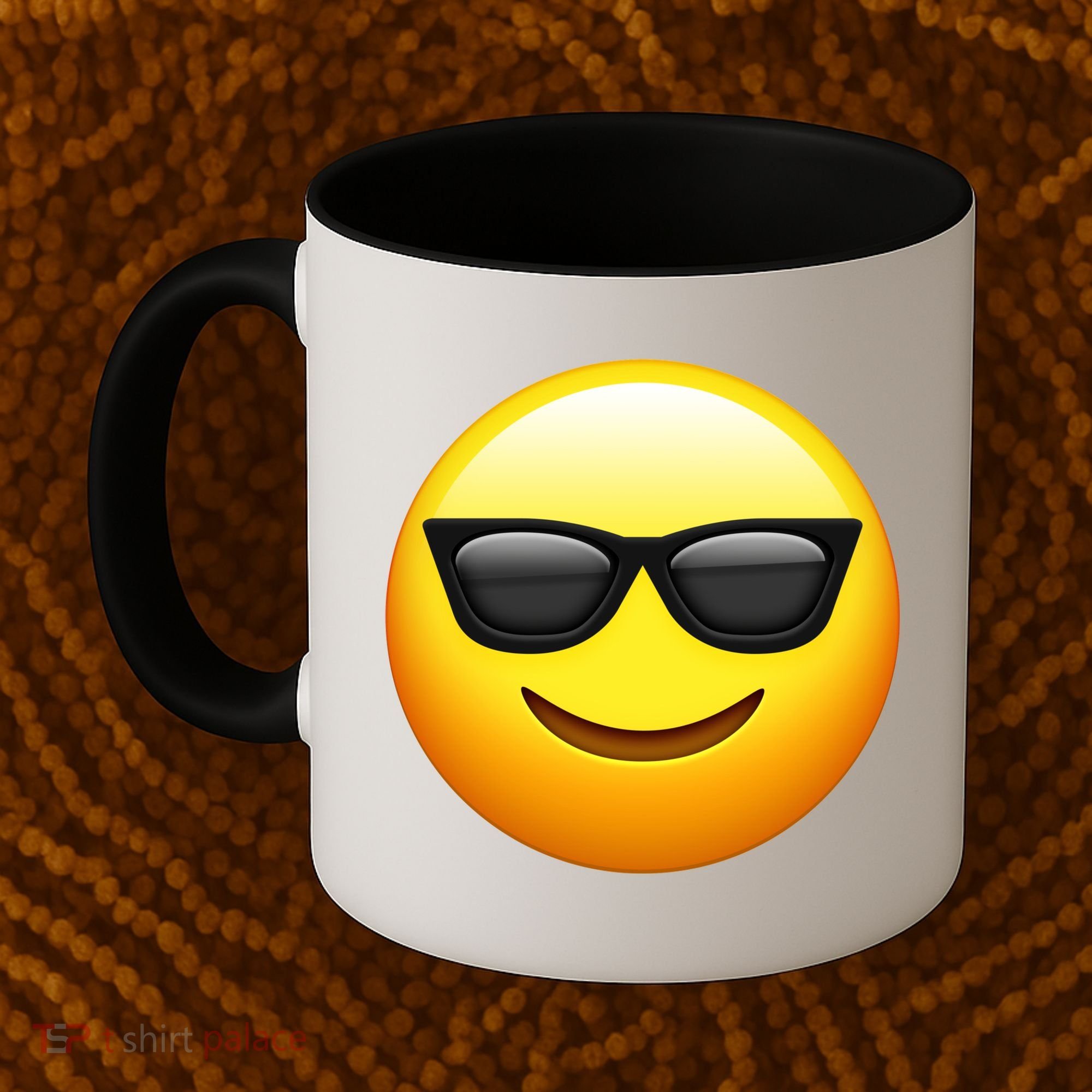 Sunglasses Emoji Cool Smiley Coffee Mug