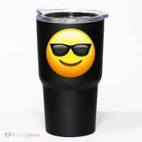 Sunglasses Emoji Cool Smiley Tumbler thumb 0