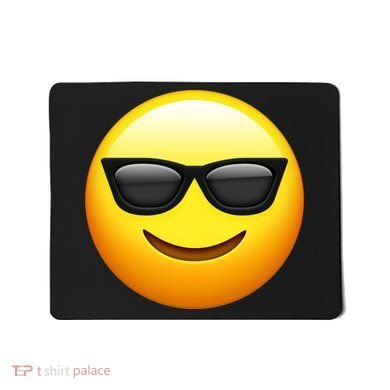 Sunglasses Emoji Cool Smiley Mousepad