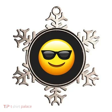 Sunglasses Emoji Cool Smiley Ornament