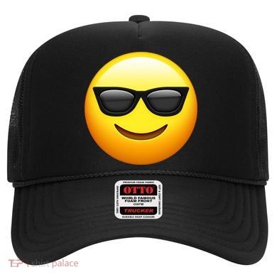 Sunglasses Emoji Cool Smiley Hat