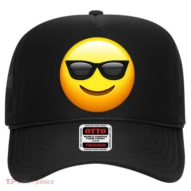 Sunglasses Emoji Cool Smiley Hat