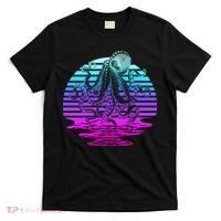 Sunrise Octopus Vaporwave T-Shirt thumb 0