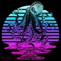 Sunrise Octopus Vaporwave Visor thumb 3