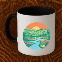 Sunrise Painting Coffee Mug thumb 2