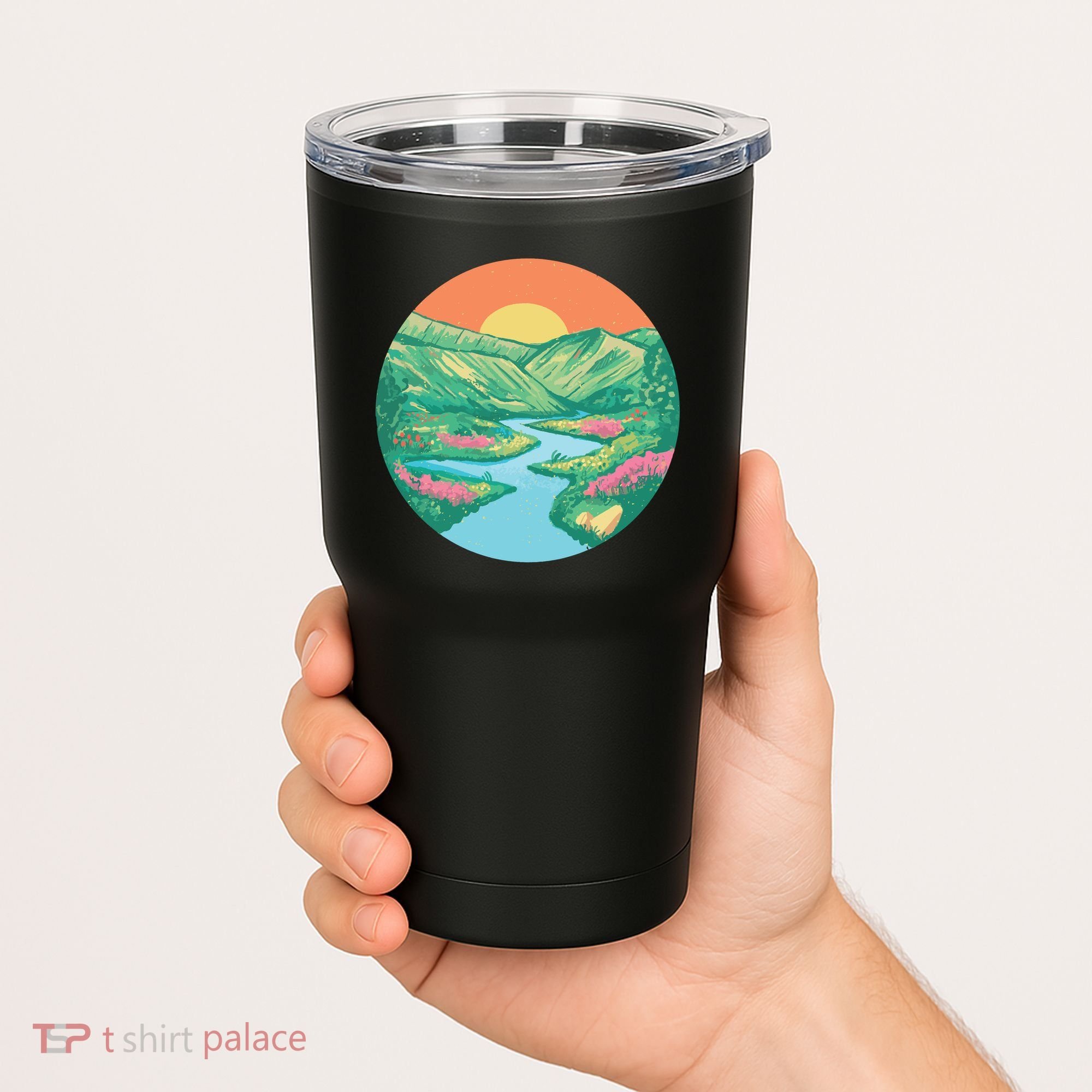 Sunrise Painting Tumbler