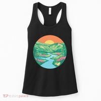 Sunrise Painting Women's Tank Top thumb 0