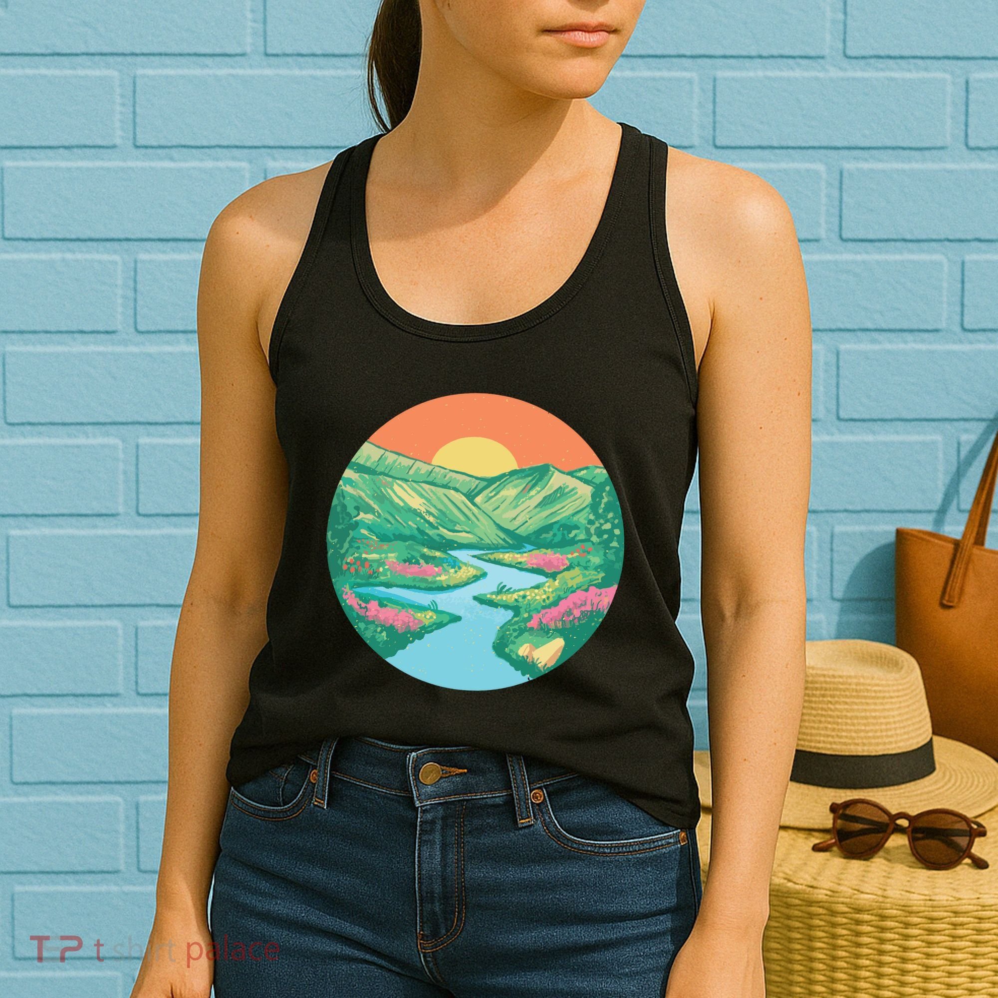 Sunrise Painting Women's Tank Top
