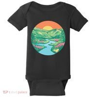 Sunrise Painting Baby Bodysuit thumb 0