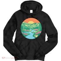 Sunrise Painting Tie Dye Hoodie thumb 0