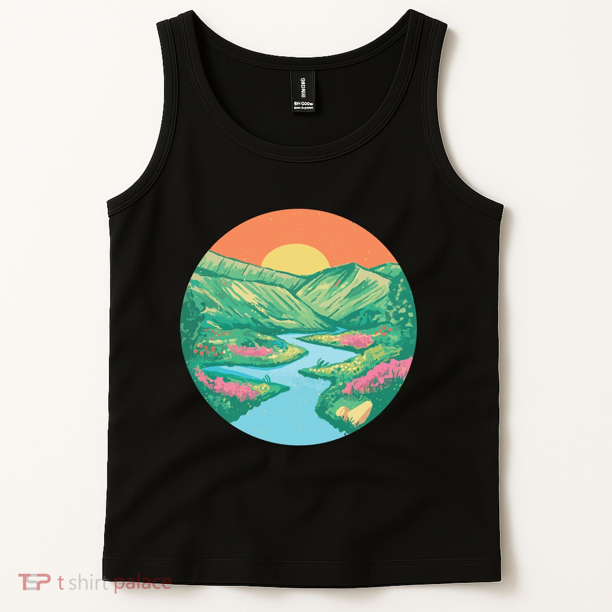 Sunrise Painting Tank Top