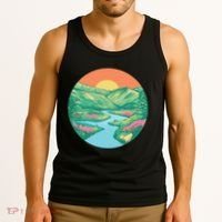 Sunrise Painting Tank Top thumb 3