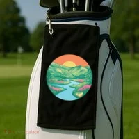 Sunrise Painting Golf Towel thumb 2
