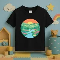 Sunrise Painting Toddler T-Shirt thumb 3