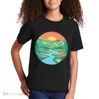 Sunrise Painting Kids T-Shirt thumb 2