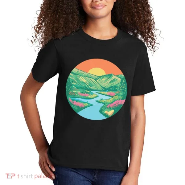 Sunrise Painting Kids T-Shirt