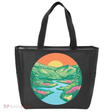 Sunrise Painting Tote Bag
