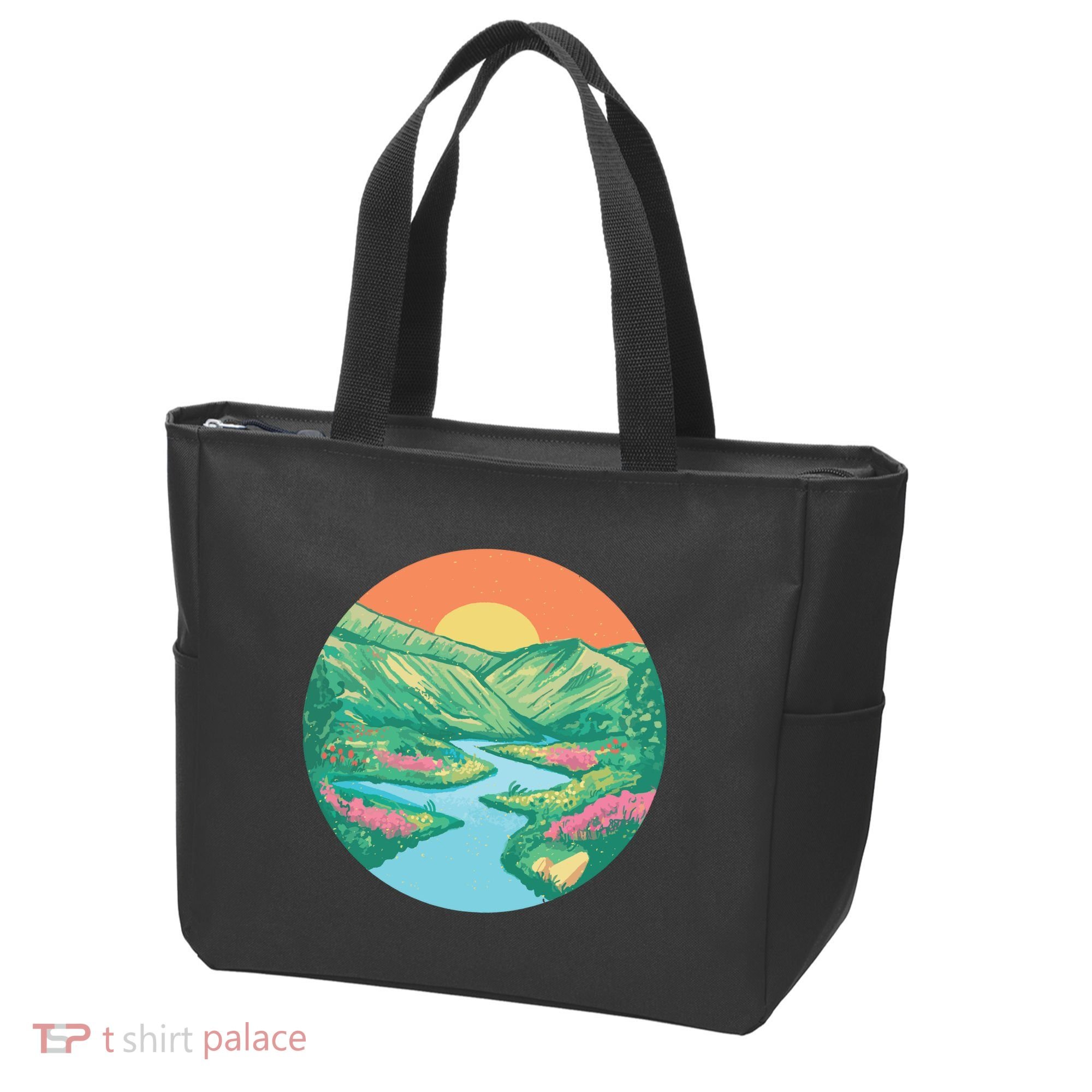 Sunrise Painting Tote Bag