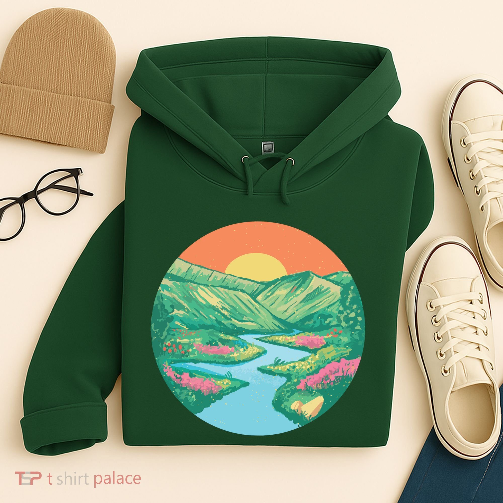 Sunrise Painting Hoodie