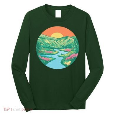 Sunrise Painting Long Sleeve Shirt