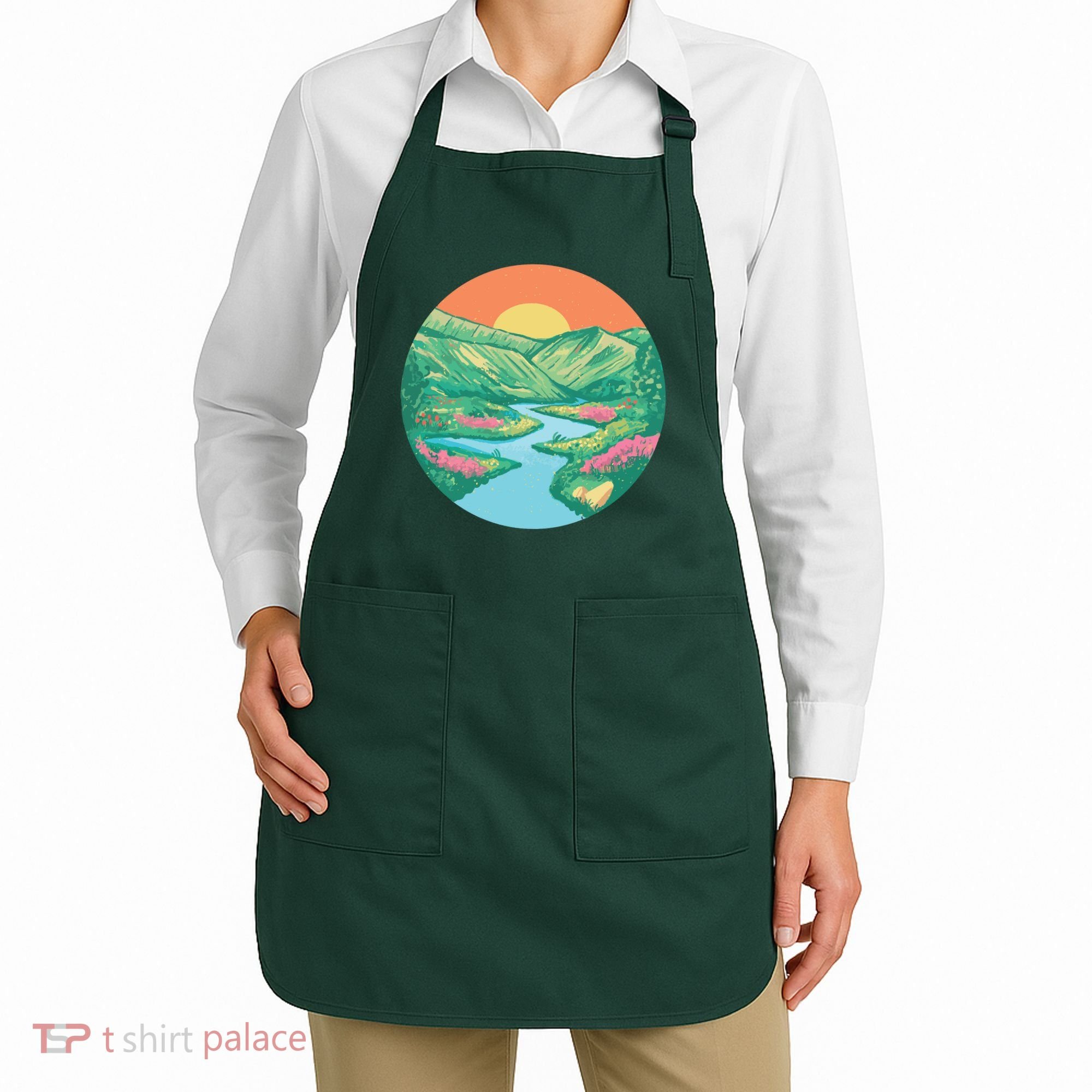 Sunrise Painting Apron