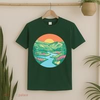 Sunrise Painting T-Shirt thumb 2
