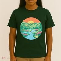 Sunrise Painting T-Shirt thumb 4