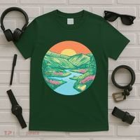 Sunrise Painting T-Shirt thumb 5