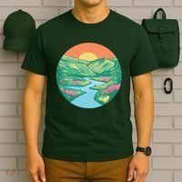 Sunrise Painting T-Shirt thumb 6