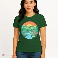 Sunrise Painting Women's T-Shirt thumb 4