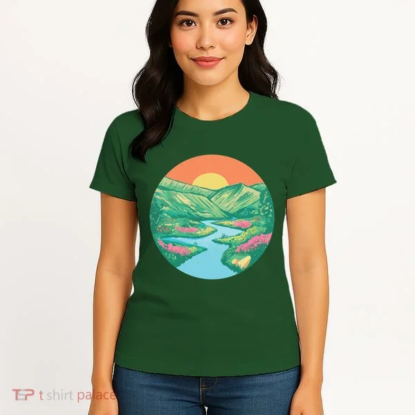 Sunrise Painting Women's T-Shirt
