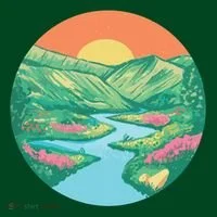 Sunrise Painting Women's T-Shirt thumb 6
