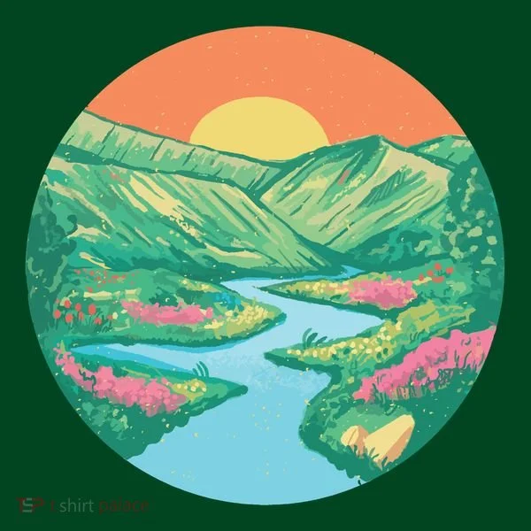 Sunrise Painting Women's T-Shirt