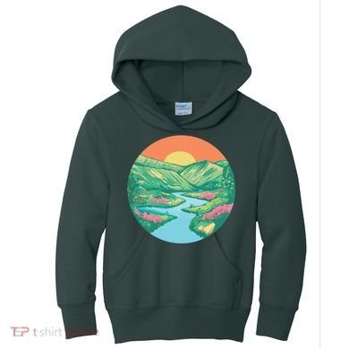 Sunrise Painting Kids Hoodie
