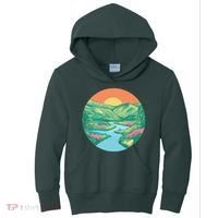 Sunrise Painting Kids Hoodie thumb 0
