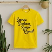 Sunrise Sunburn Sunset Repeat Vintage T-Shirt thumb 2