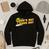 Sun's Got Guns Out Hoodie thumb 3