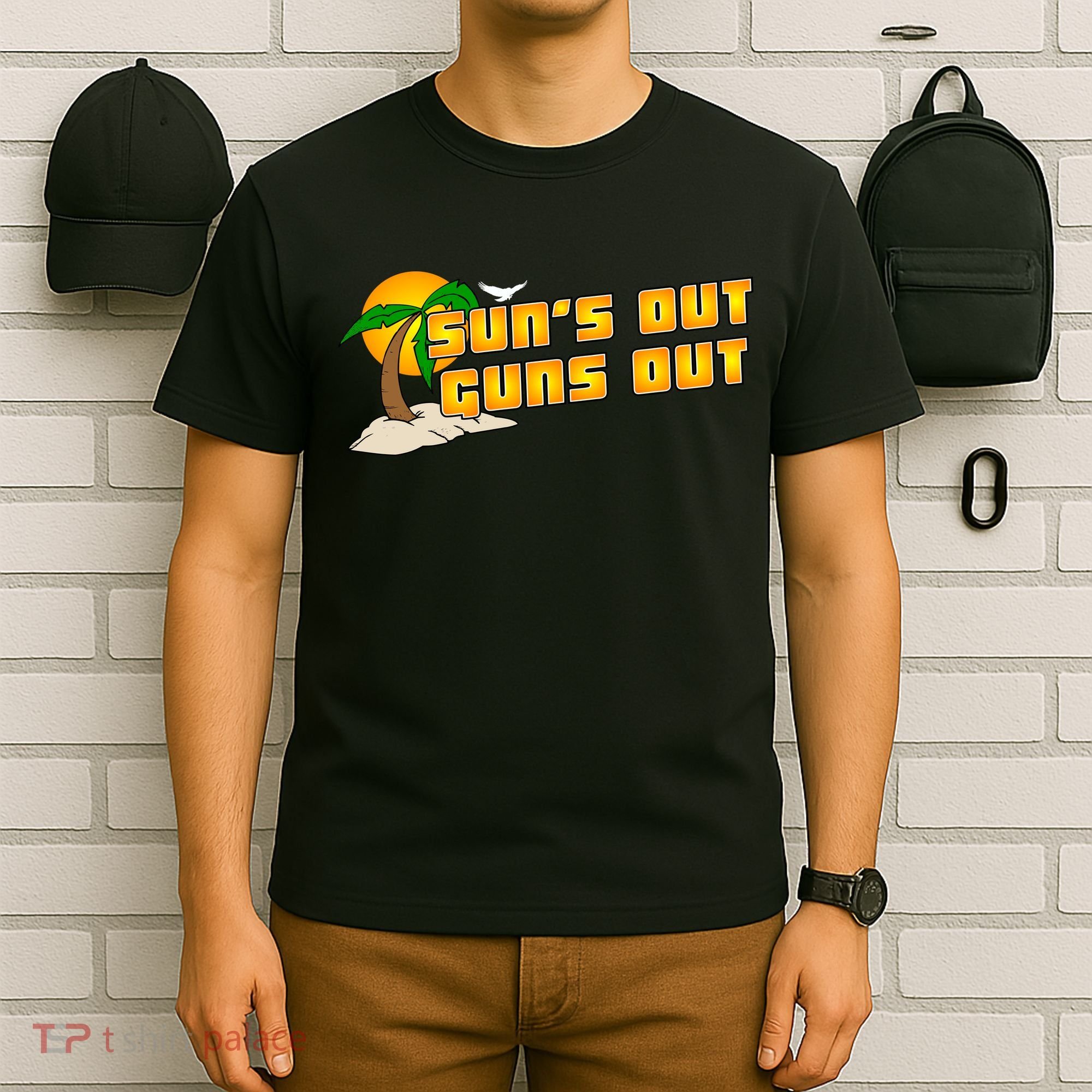 Sun's Got Guns Out T-Shirt