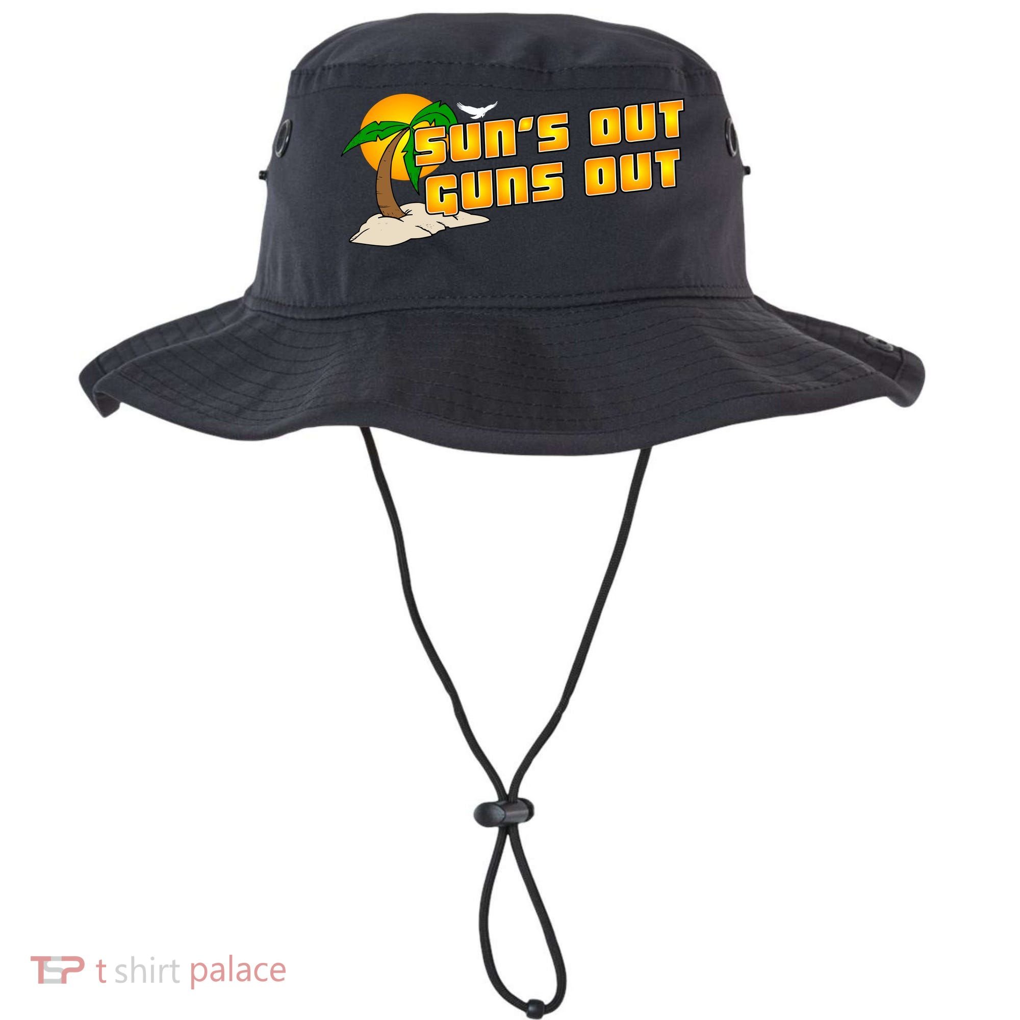 Sun's Got Guns Out Bucket Hat